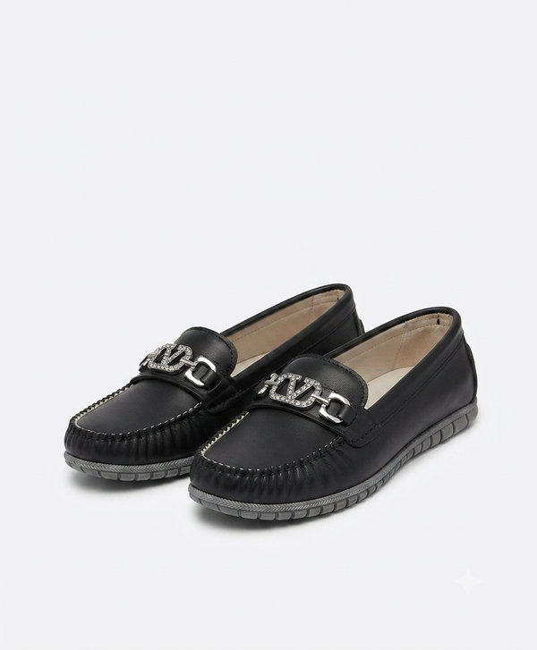 Lunar Taş Aksesuarlı Loafer