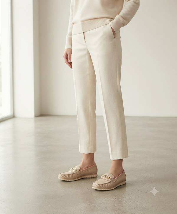 Lunar Taş Aksesuarlı Loafer