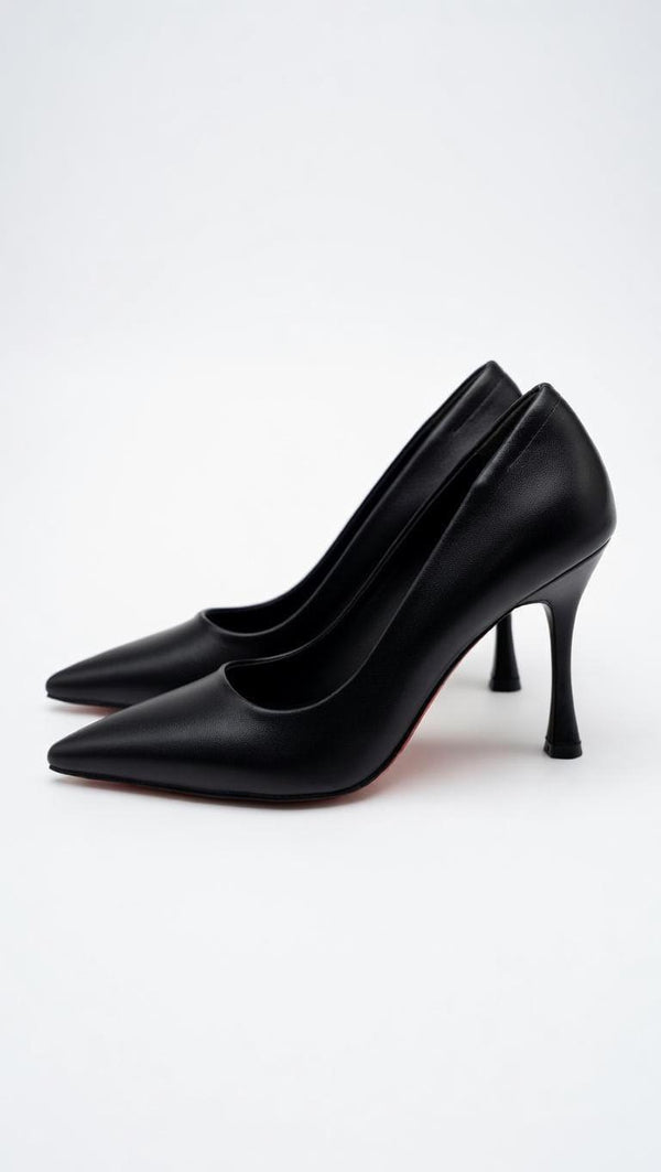 Wowo Minna Kadın 9 cm Topuklu Sivri Burun Stiletto Ayakkabı