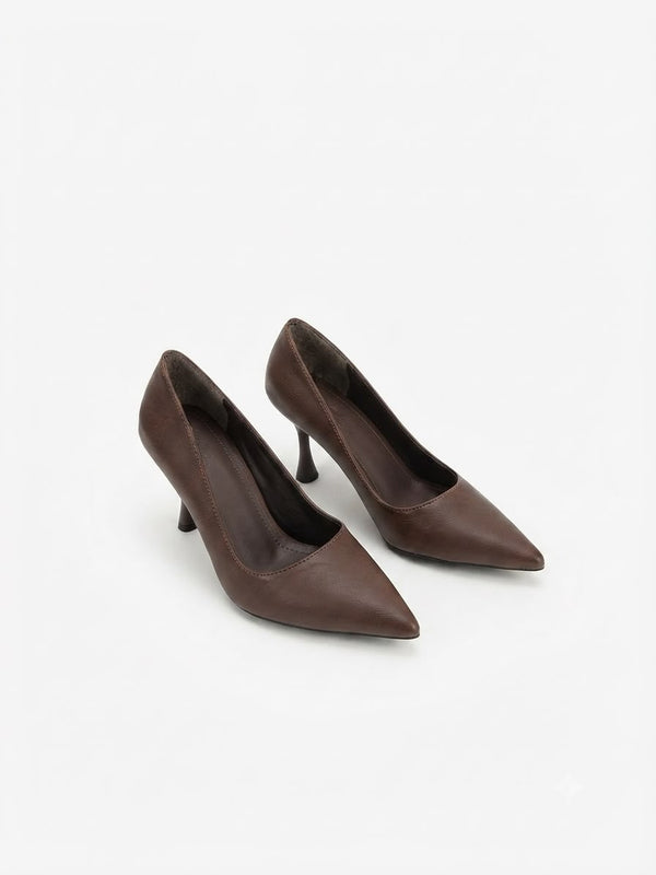 Wowo Minna Kadın 9 cm Topuklu Sivri Burun Stiletto Ayakkabı